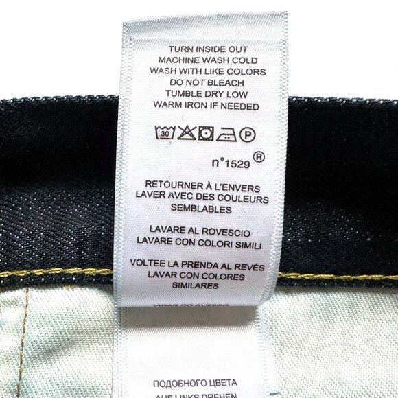 Polo Ralph Lauren Varick Slim Straight Men Jeans 44x36 Dark Wash Authentic Denim - Picture 12 of 12